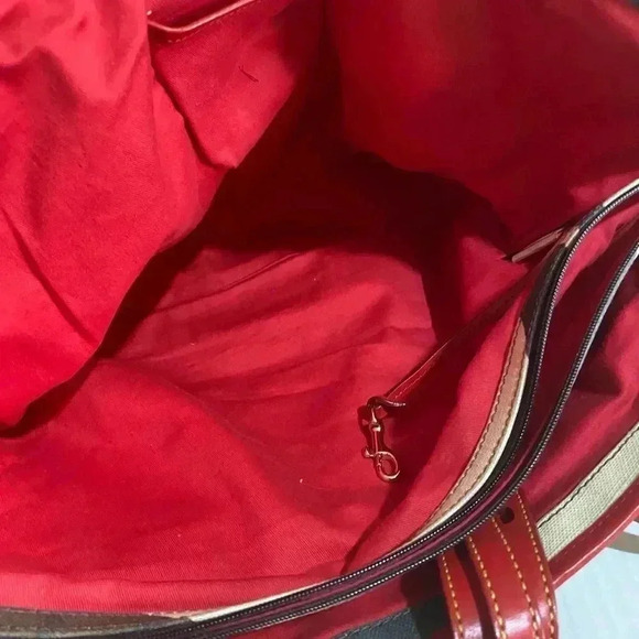 Dooney Bourke canvas tote handbag - Picture 7 of 14